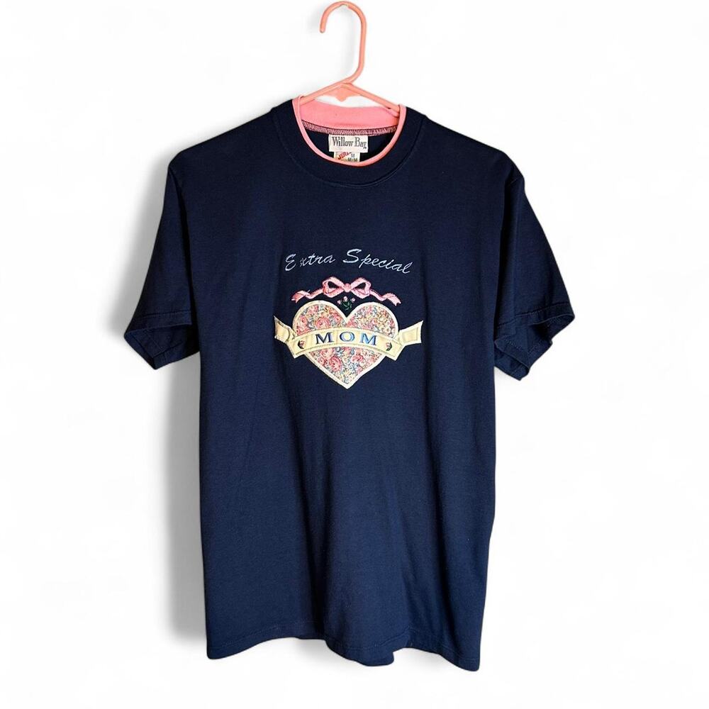 Navy blue vintage 90s mom